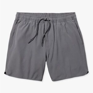 Fair Harbor Anchor Trunk Elastic Waist Swim Shorts Slate 2XL Built In Liner